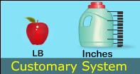 Customary System - Units of Measurement - Third Grade