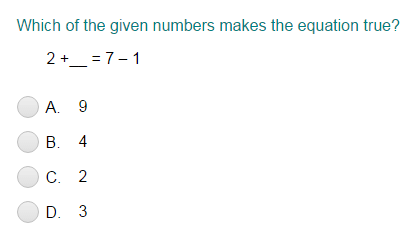 Addition and Subtraction - Balance Equations - within 20