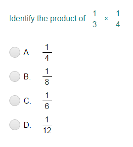 Multiply Fractions by Fractions