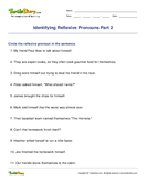 Identifying Reflexive Pronouns Part 2 - pronoun - Fourth Grade