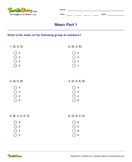 Mean Part 1 - statistics - Third Grade